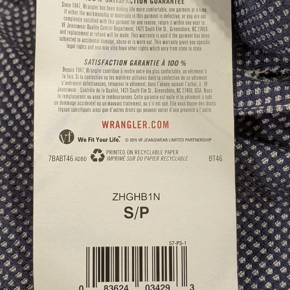 👯♀️Host Pick⚡️ Wrangler Authentics Long Sleeve Waffle Henley Shirt - Picture 7 of 9